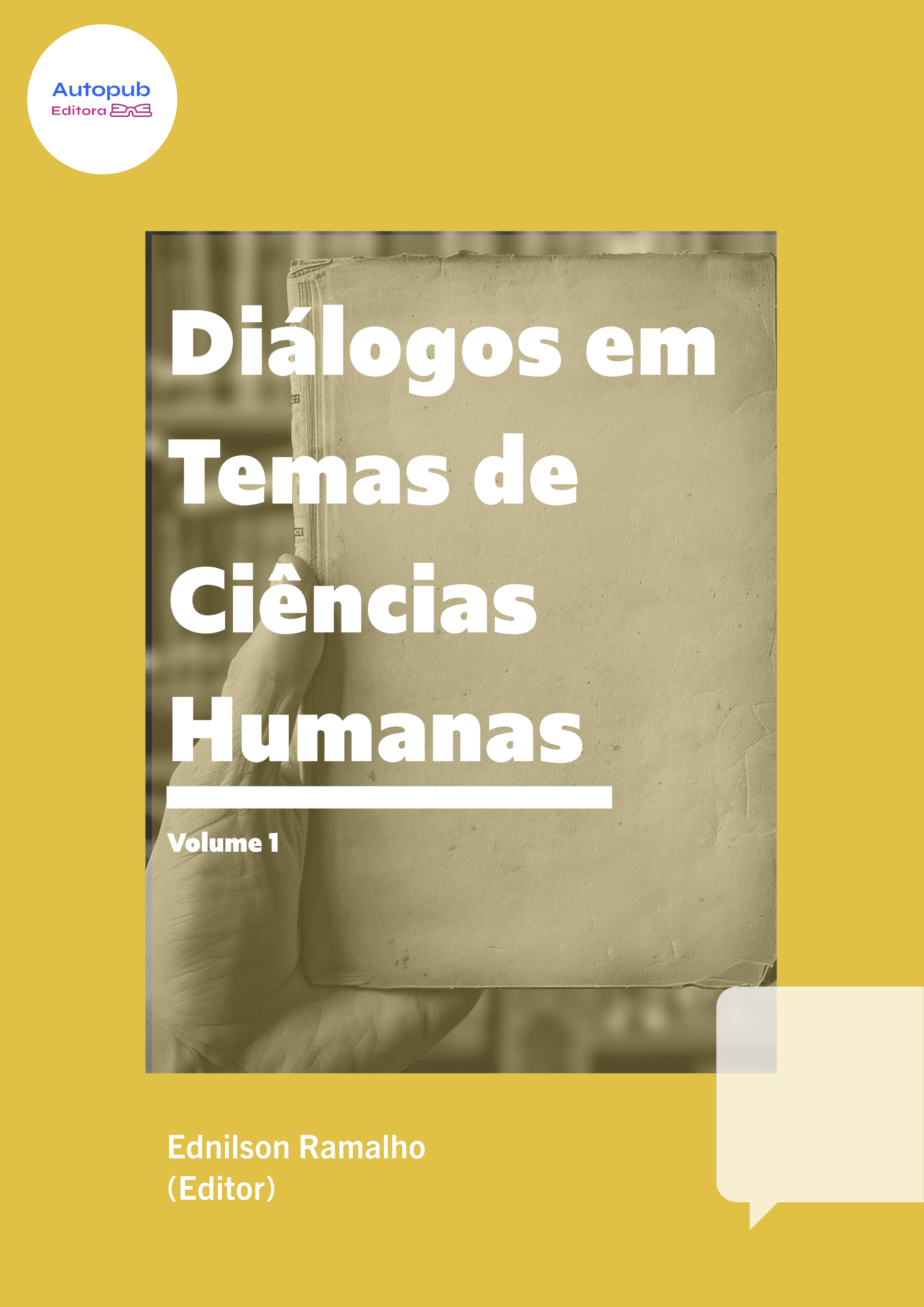 Capa de Diálogos em Temas de Ciências Humanas-Vol. 1