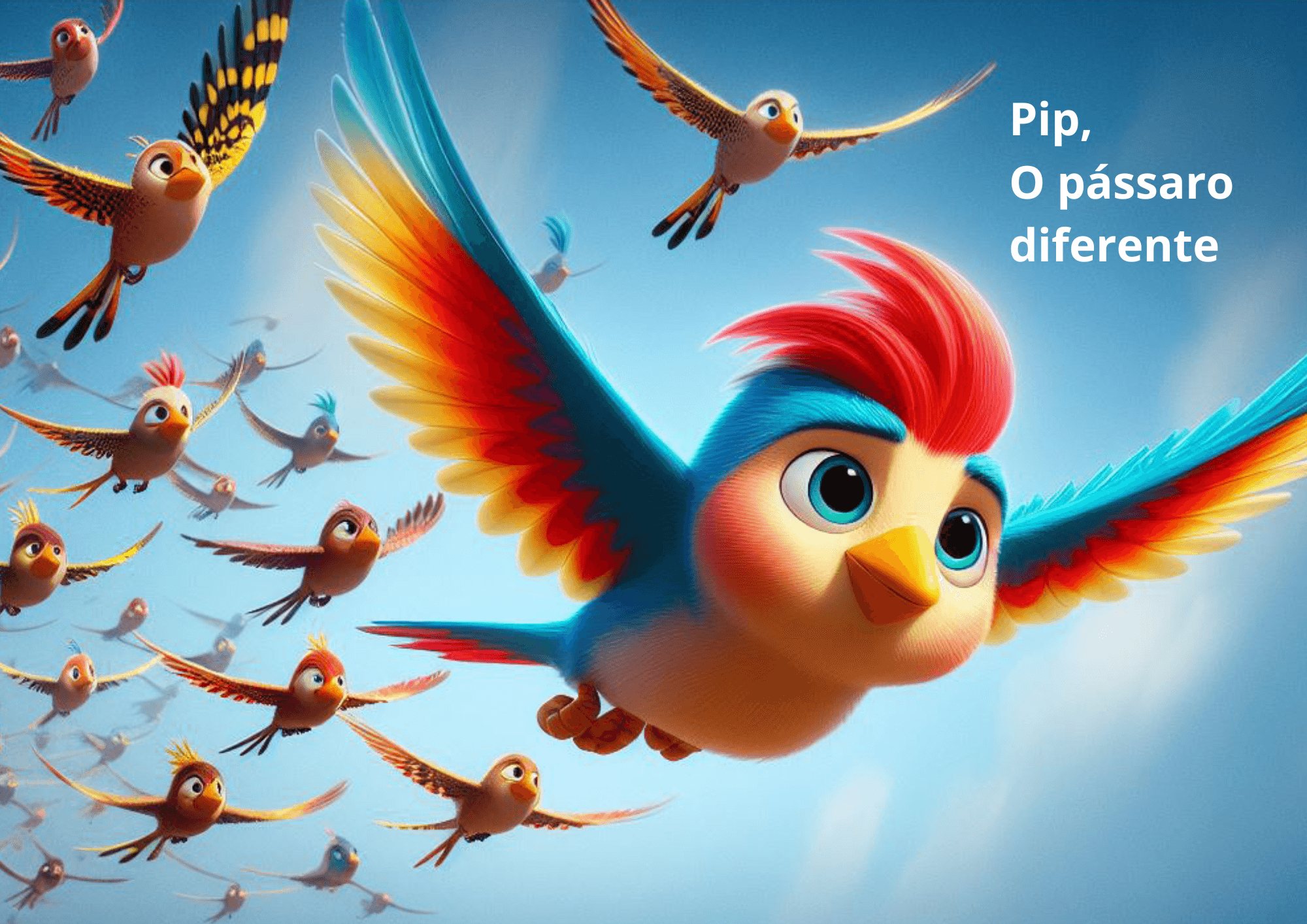 Capa de PIP, O PÁSSARO DIFERENTE