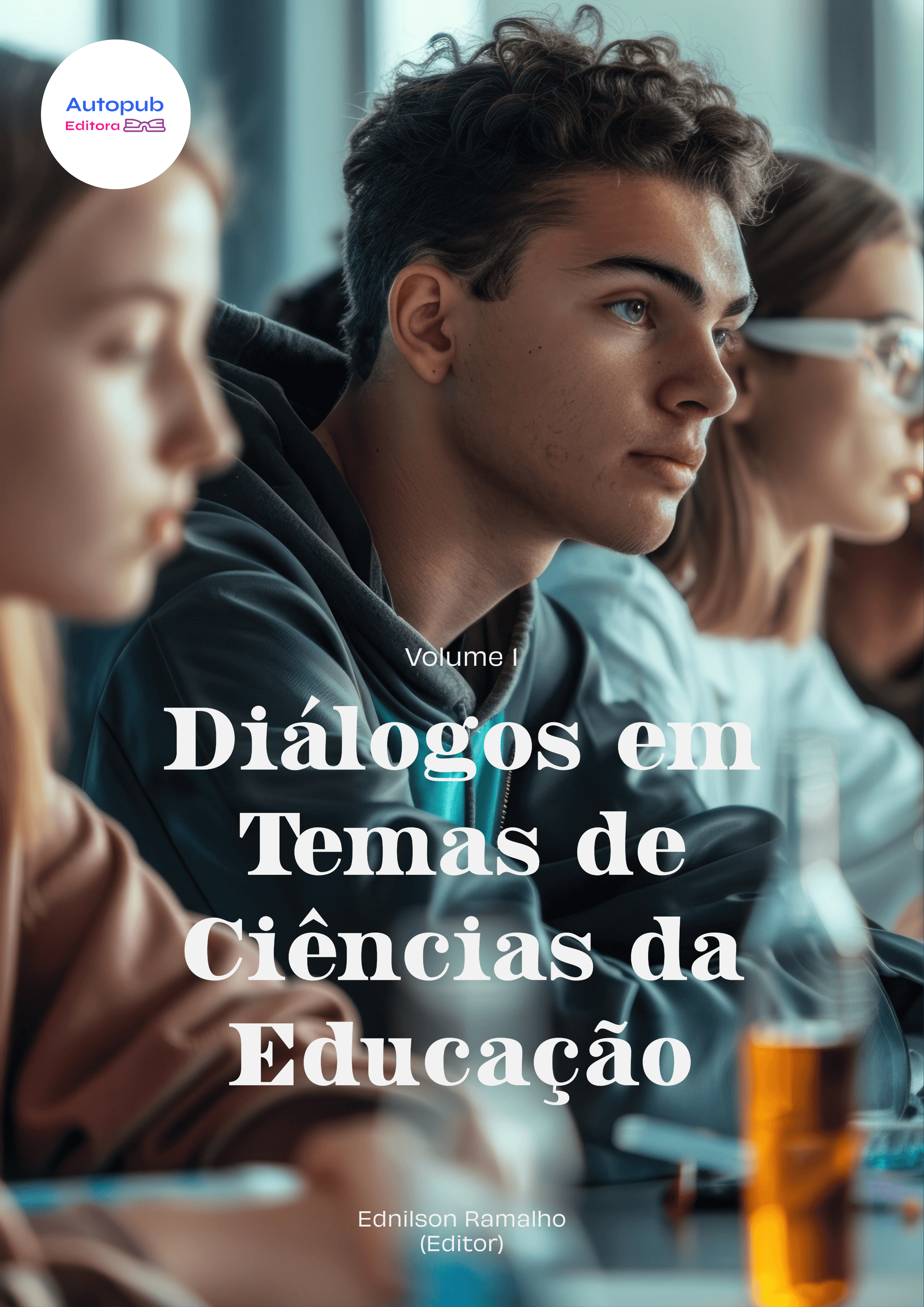 Capa de Diálogos em Temas da Educação-Vol. 1